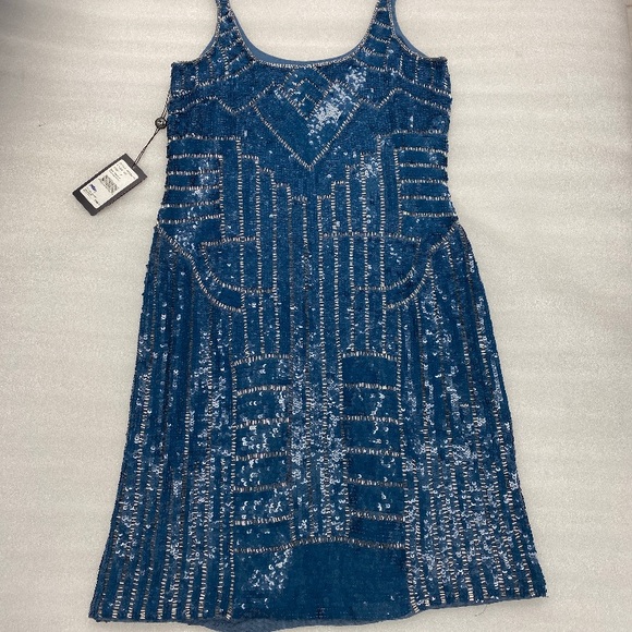 Adrianna Papell beaded tank dress - Picture 2 of 7